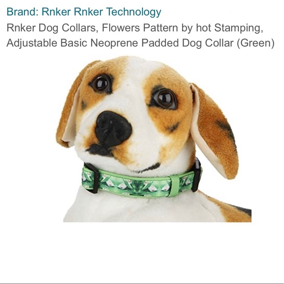 Rnker Other - Rnker Floral Pattern Dog Collars